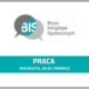 Grafika z logotypem Fundacji Biuro Inicjatyw Społecznych i tekstem: Praca specjalista, specjalistka do spraw promocji